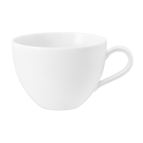 Seltmann Milchkaffeeobertasse 0,35 l, rund, Form: Beat, weiss, hohe Kantenschlagfestigkeit, Made in Germany