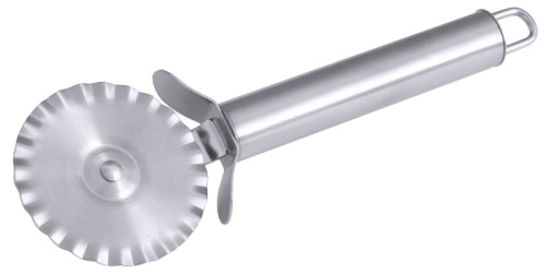 Teigrädchen Serie POLARIS, mit seidenmatt poliertem Griff aus Edelstahl 18/10, gewelltes Rädchen aus hochglänzend poliertem