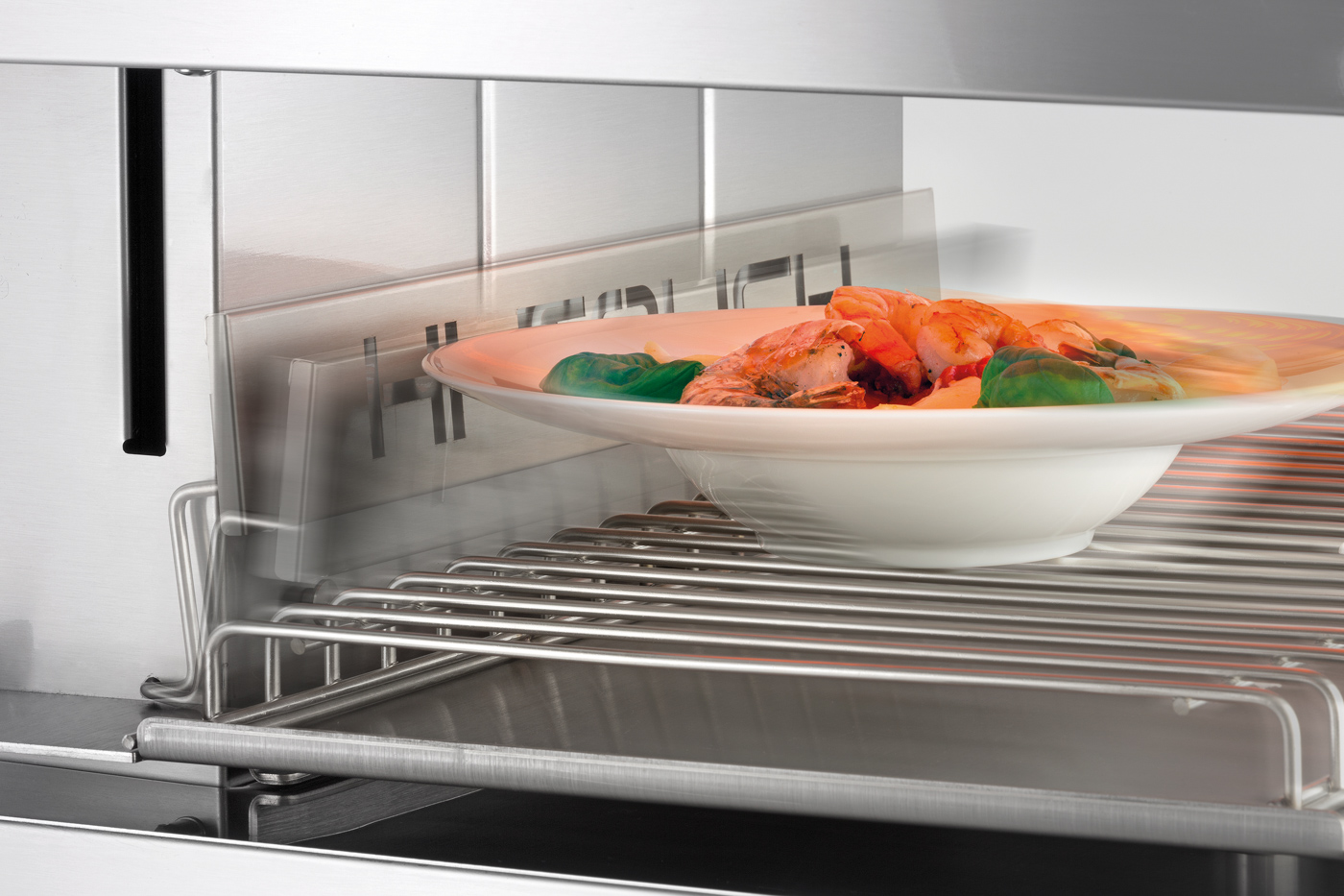 Bartscher Hi-Light-Lift-Salamander "Premium" |Fettauffangbehälter: Ja | Maße: 58,5 x 60 x 51,5cm. Gewicht: 61,4 kg