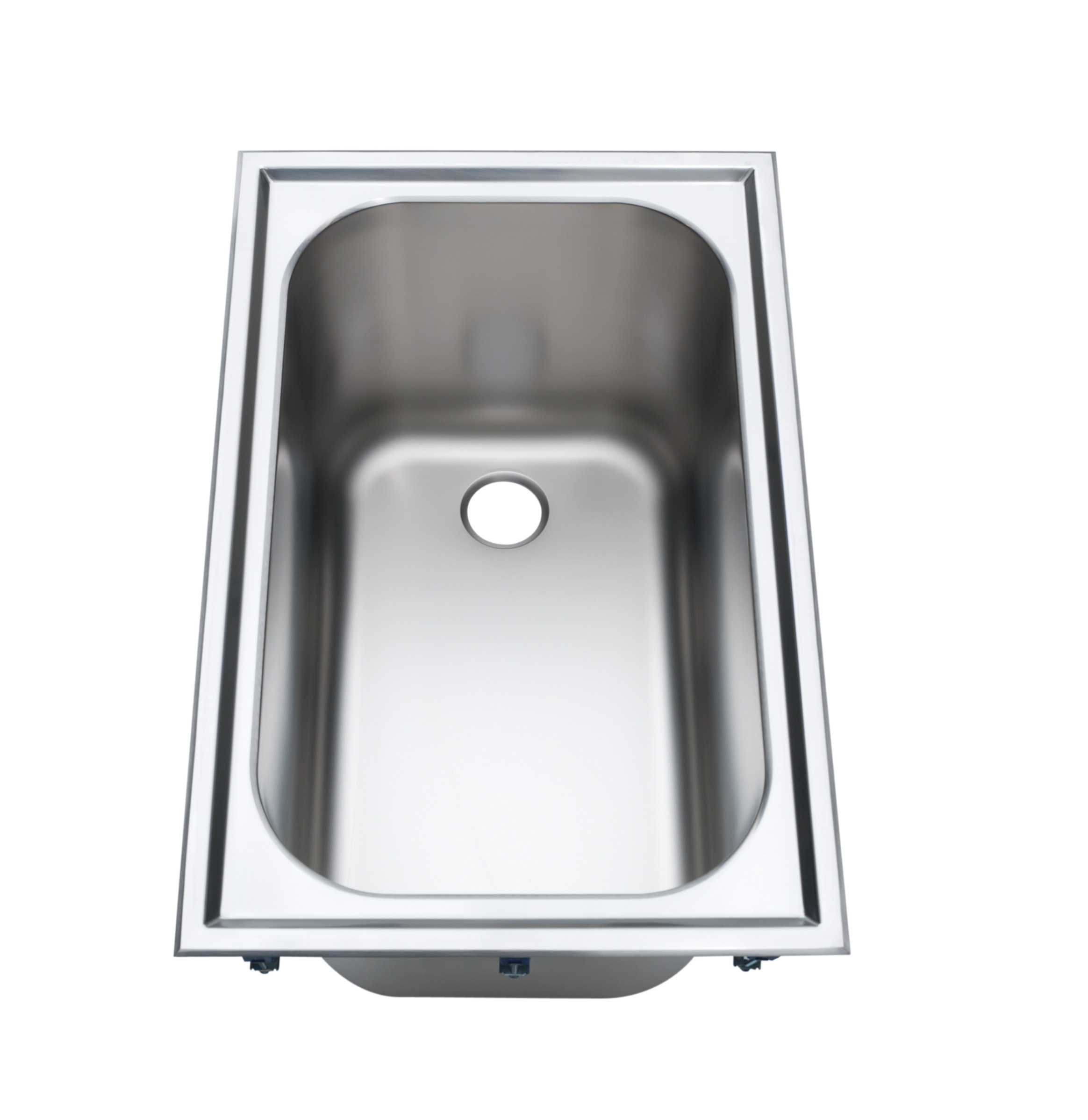 BLANCO Einbau-Schwenkbecken, Außenmaße 380 x 380 mm, Beckenmaße 302 x 302 x 300 mm, Auslaufprägung 1 1/2"