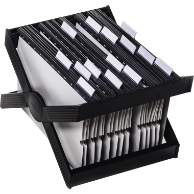 DURABLE Hängekorb CARRY® DIN A4 30 Hängemappen Polystyrol anthrazit
