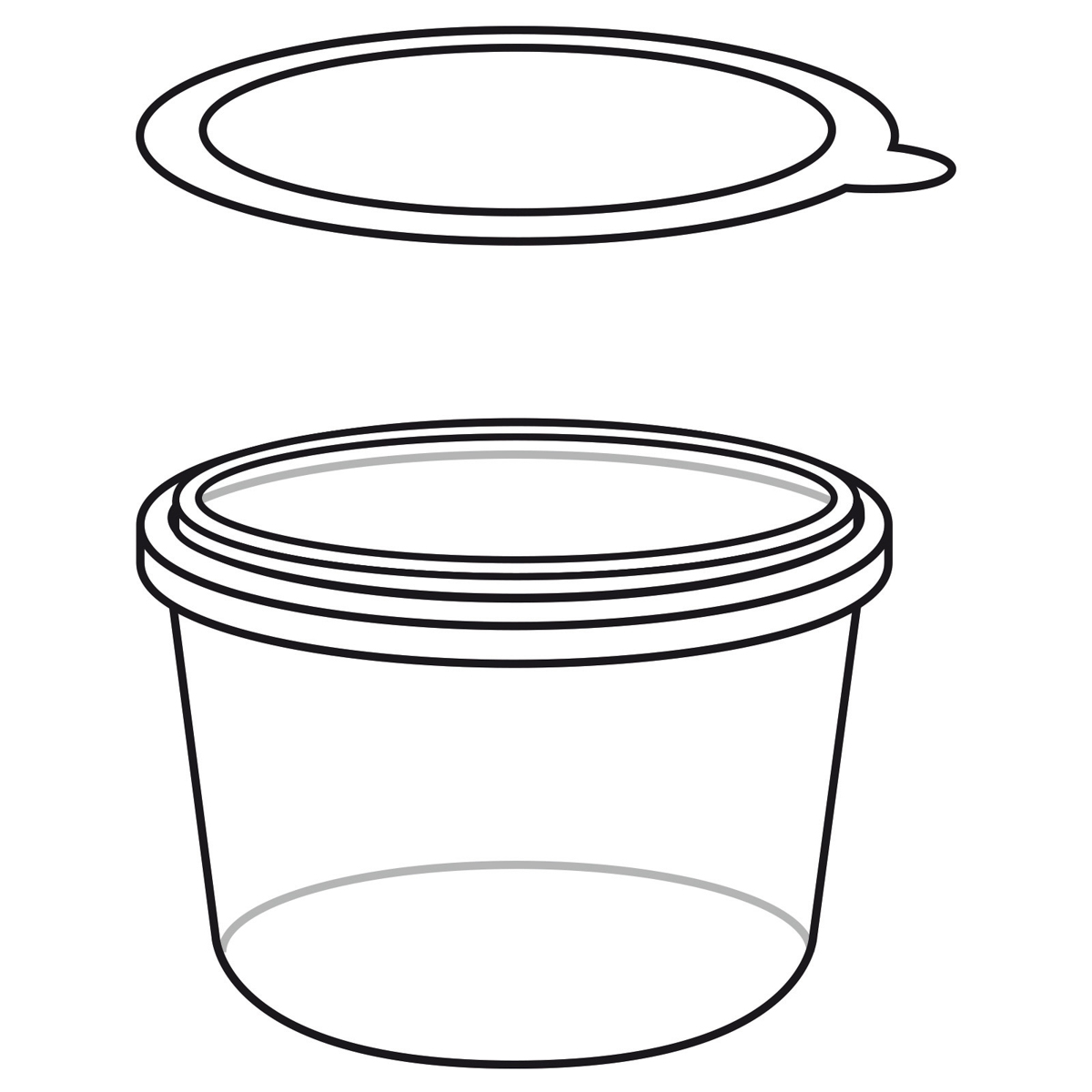 10 Einkoch-Gummiringe, 112 x 128 mm