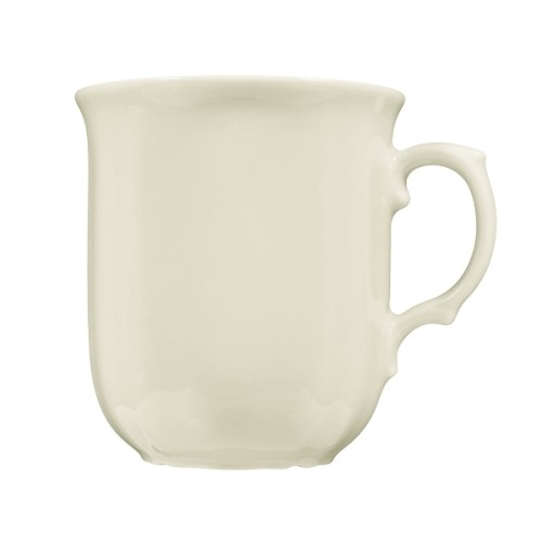 Seltmann Becher mit Henkel 0,25 l, Form: Marieluise, Glasur: elfenbein, Dekor: 00003