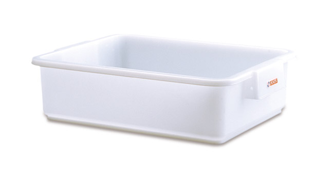 ARAVEN Lebensmittel-Lagerbehälter mit 25 Liter Füllvermögen ohne Deckel, weiß