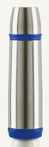 EMSA CAPTAIN Isolierflasche Edelstahl/blau 0,5 L.