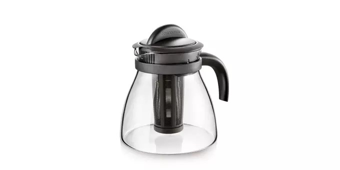 Teekanne MONTE CARLO 1.5 l, mit Teesieb, anthrazitfarben