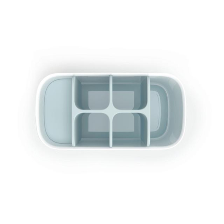 Joseph Joseph Easy-Store - Großer Zahnbürstenhalter - weiß/blau