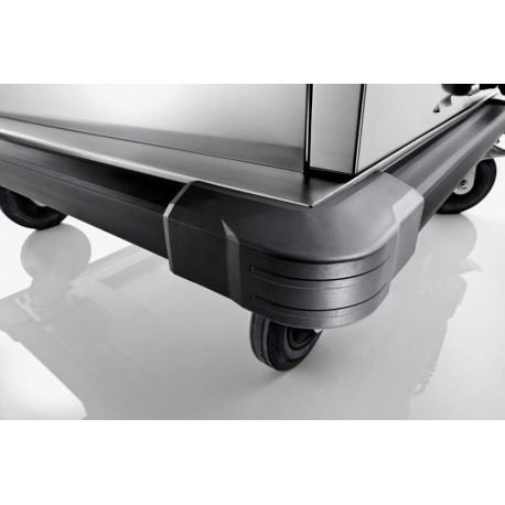 BLANCO Bankettwagen, umluftbeheizt, ohne Mittelwand, Doppelwandig und isoliert, Korpus aus Edelstahl, allseitig geschlossen, Außen- und