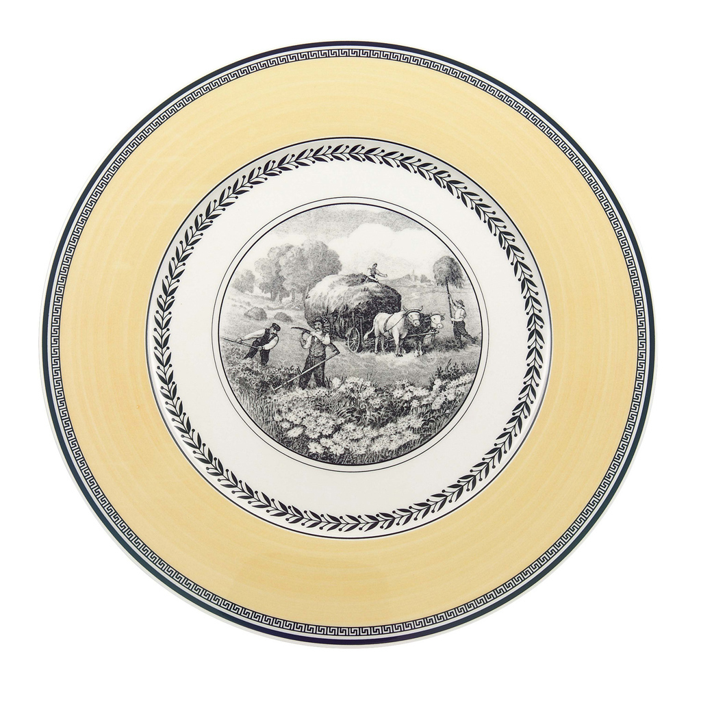 Villeroy und Boch Platzteller - Maße: 30,5 x 30,5 x 1,8 cm / Ser.: Audun Ferme
