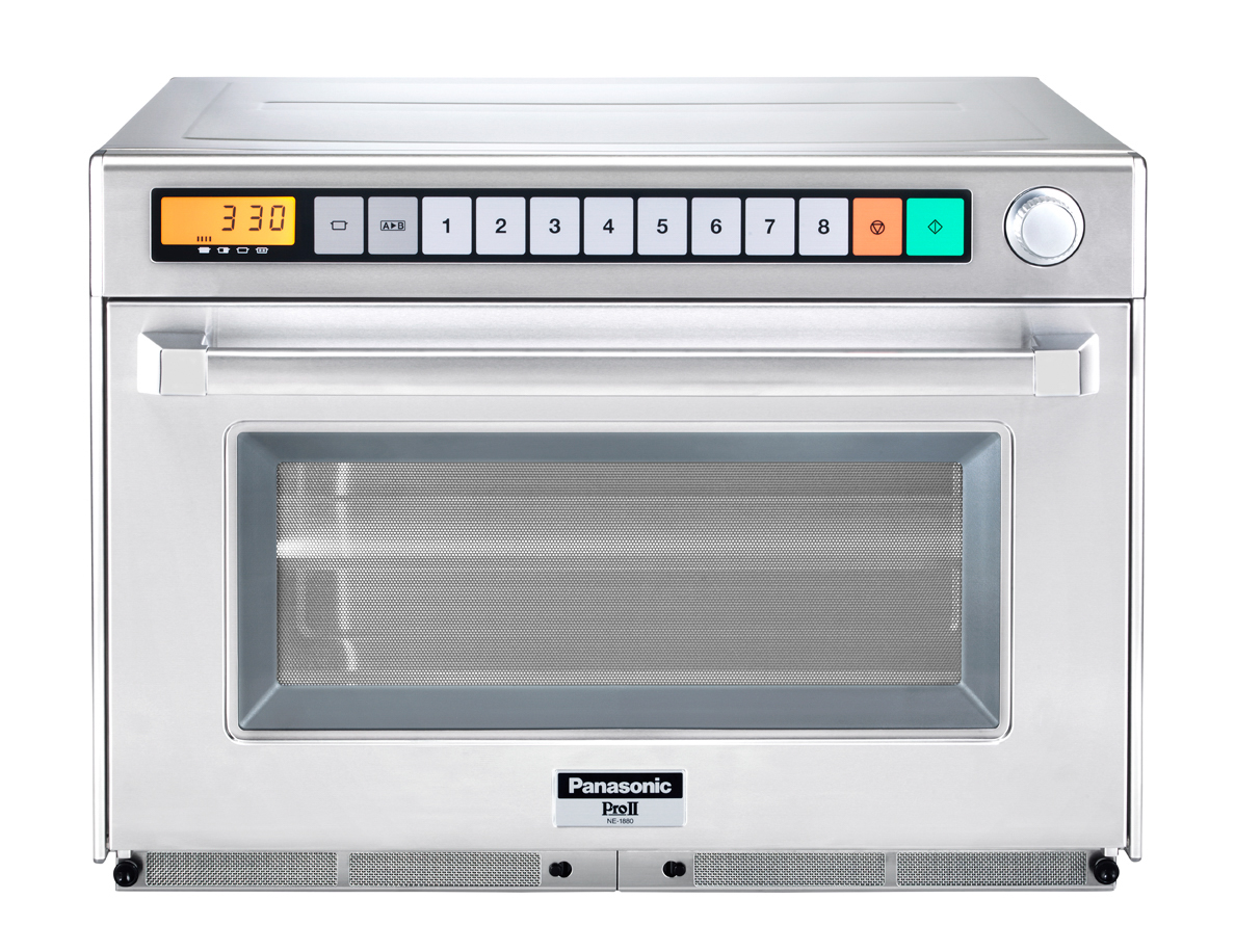 Mikrowelle Panasonic NE-1880 mit 16 Speichertasten frei