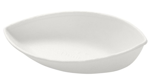 Duni Folio Bagasse 89 x 51 x 25 mm Weiß, 480 Stk/Krt (12 x 40 Stk)