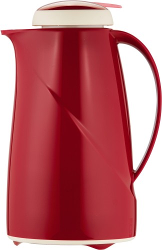 Helios Isolierkanne Wave Push 1,0 l rot