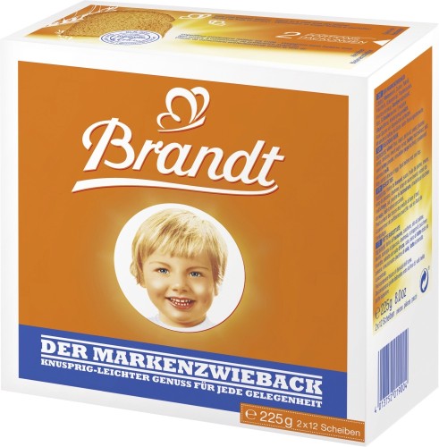 Brandt Zwieback 225G