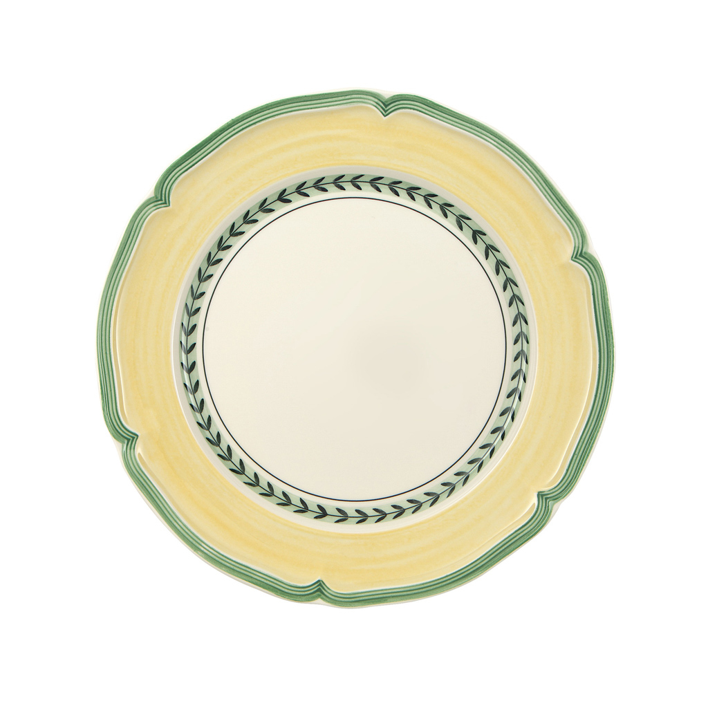 Villeroy und Boch Speiseteller - Maße: 26,7 x 26,7 x 3 cm / Ser.: French Garden Vienne