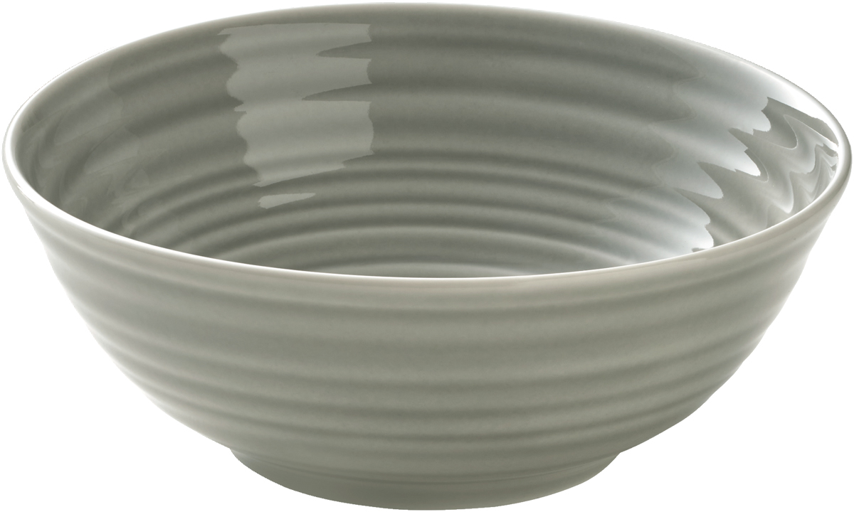 Country House Schüssel rund Struktur GRAY 16 cm/0,60l Höhe: 6 cm von BAUSCHER