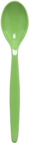 Roltex Teelöffel aus Copolyester in hellgrün