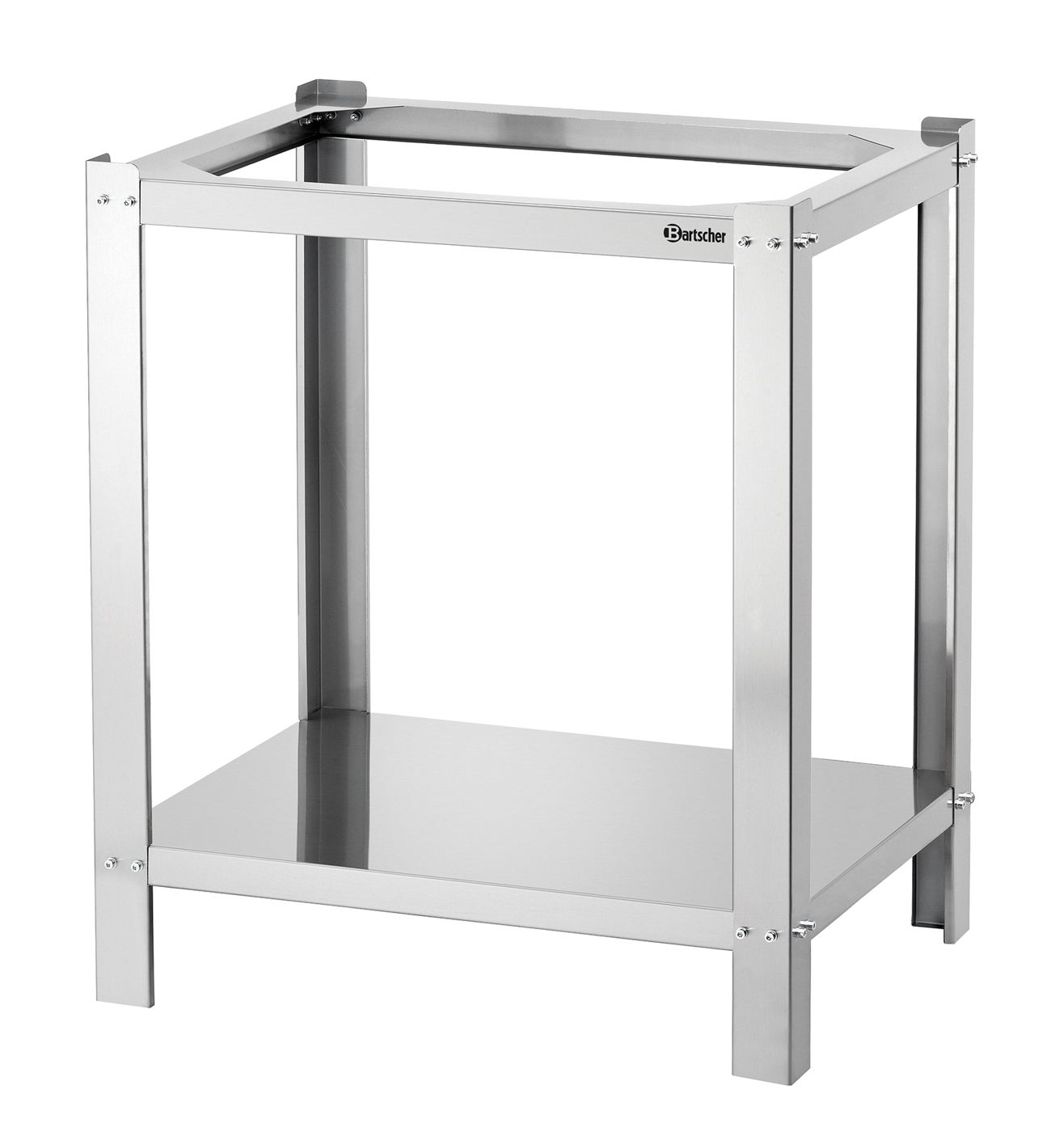 Bartscher Untergestell PO NT5 | Füßehöhenverstellbar: Nein | Maße: 76 x 61 x 90,0 cm.Gewicht: 14,6 kg