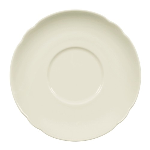 Seltmann Untere zur Frühstückstasse 16 cm, Form: Marieluise, Glasur: elfenbein, Dekor: 00003