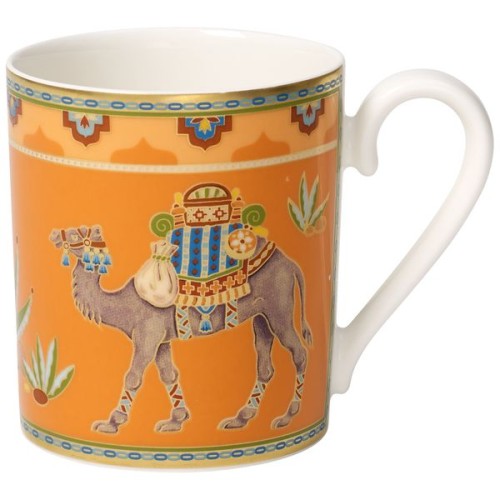 Villeroy & Boch Samarkand Mandarin Becher mit Henkel, Inhalt: 0,30 l