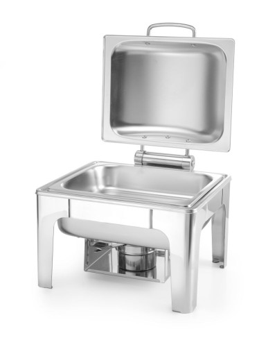 Chafing Dish GN 1/2, satiniert. Ideal für den Einsatz im Buffets und Catering.