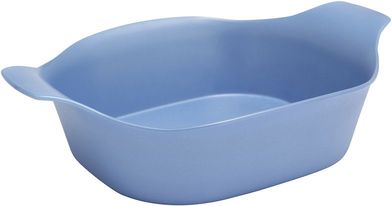 Roltex Auflaufform mit 450 ml Füllvermögen, ofengeeignet, blau