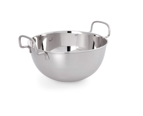 Schneeschlagkessel. Chromnickelstahl. Innendurchmesser 24 cm.