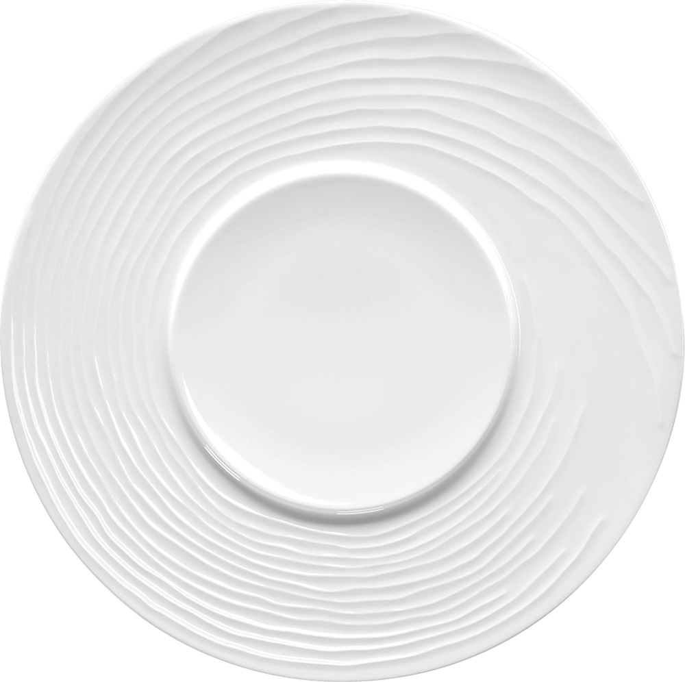 BAUSCHER compliments Strukturteller flach 34 cm