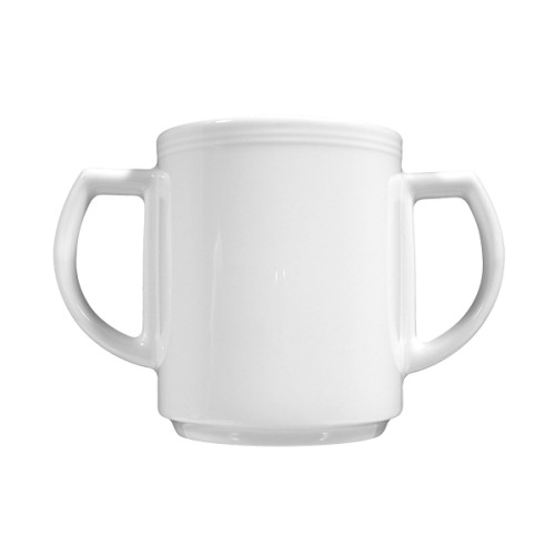 Seltmann Becher mit 2 Henkel 0,30 l, Form: Vitalis, Dekor: 00003