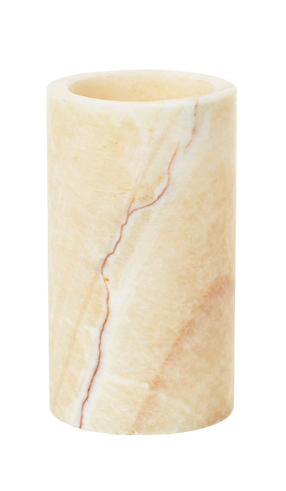 DUNI Kerzenhalter Stone, 125x70mm, Mineral Onyx