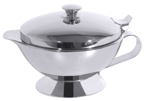 Thermosauciere 0,4 l aus Edelstahl 18/10