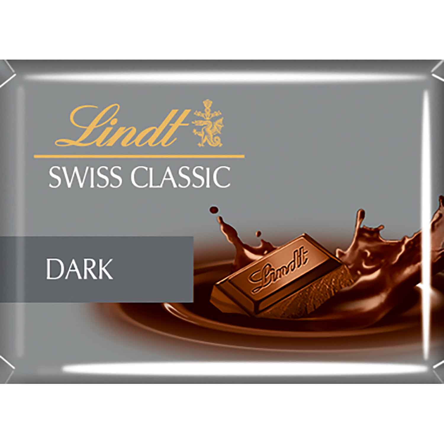 Lindt Naps Feinherb Mini, Schokoladentäfelchen einzeln verpackt. Inhalt: 8,5 KG.