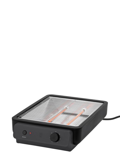 FOODIE Flachtoaster schwarz, Maße: 204 x 133 x 224 mm