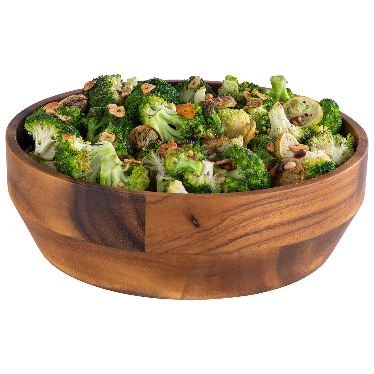 Schale -ACACIA-, Ø 27 cm, H: 8,5 cm, Akazienholz, geölt, 3 Liter