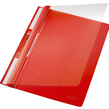 Leitz Schnellhefter DIN A4 80g/m PVC/Hartfolie rot
