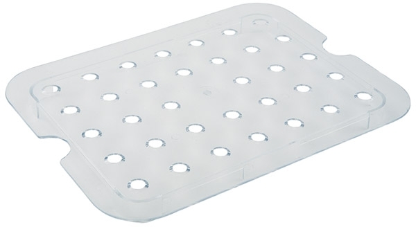 Abtropfgitter für GN 1/3 26,8 x 11,8 cm, H: 2,0 cm Polycarbonat passend zu GN 1/3 Behälter aus Polycarbonat