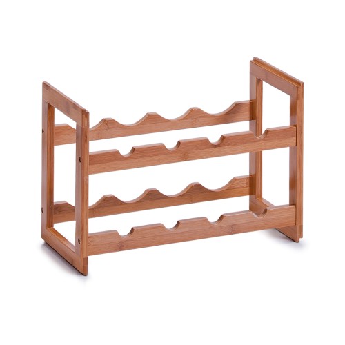 Zeller Weinregal, stapelbar, Bamboo