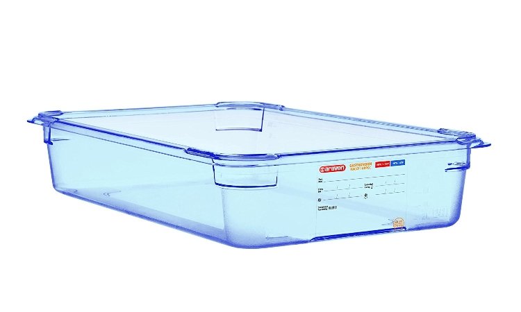 Araven Lebensmittelbehälter GN 1/1 - 13 l aus Kunststoff Maß: 530 x 325 x 100 mm