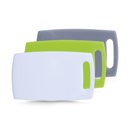 Zeller Schneidebrett, Kunststoff, sort. 30x18x0,9 cm