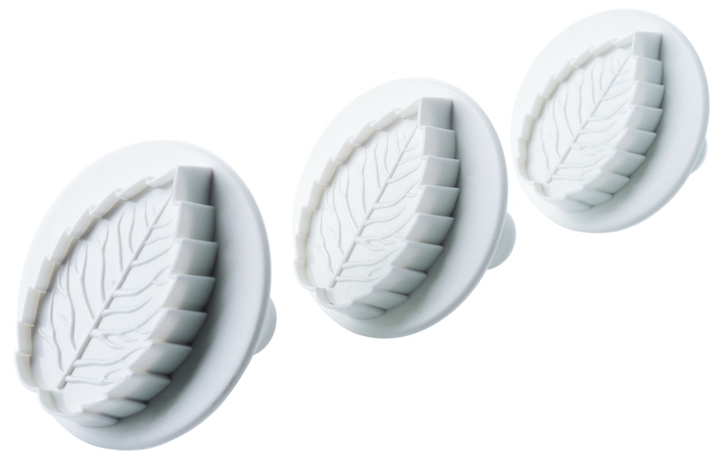 Fondantausstecher Rosenblatt