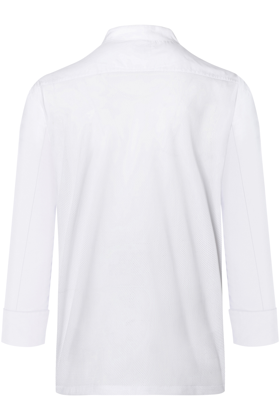 Langarm Überwurf-Kochhemd Basic - Größe: S
