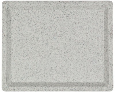 ETERNASOLID® Fiberglastablett - Granit Melange, 1/2 GN 325×265, Glass - Spitze Ecken