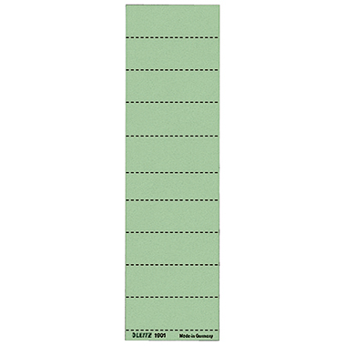 Leitz Beschriftungsschild ALPHA® 60 x 21 mm (B x H) 190g/m Karton grün 100 St./Pack.