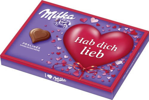 I Love...Milka Haselnusscreme Pralines 110G