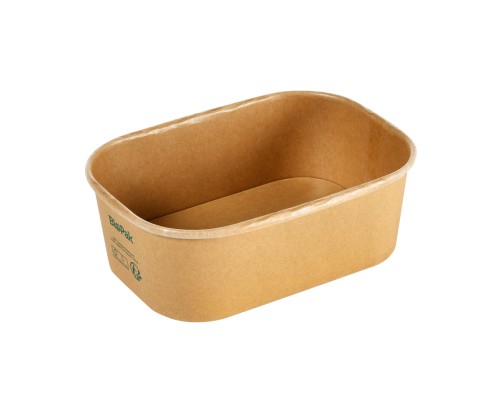 Duni Brick Box Medium 750 ml Braun ungeteilt, 300 Stk/Krt (6 x 50 Stk)