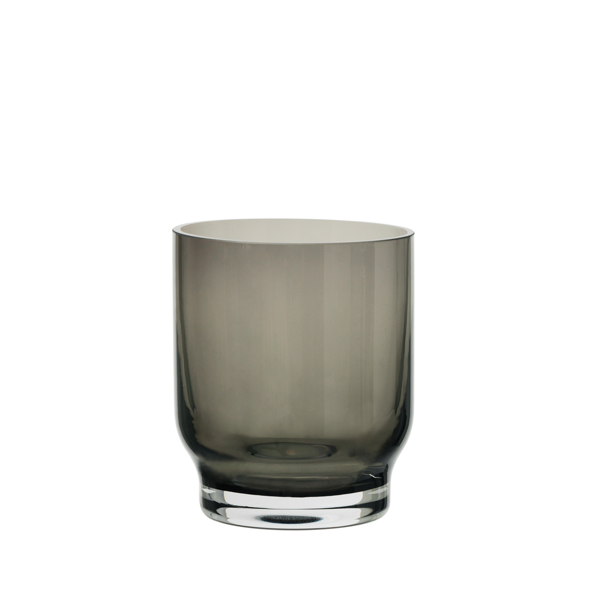 Set 2 Trinkgläser -LUNGO- Smoke 250 ml, Ø 8 cm. Material: Glas farbig. Von Blomus.