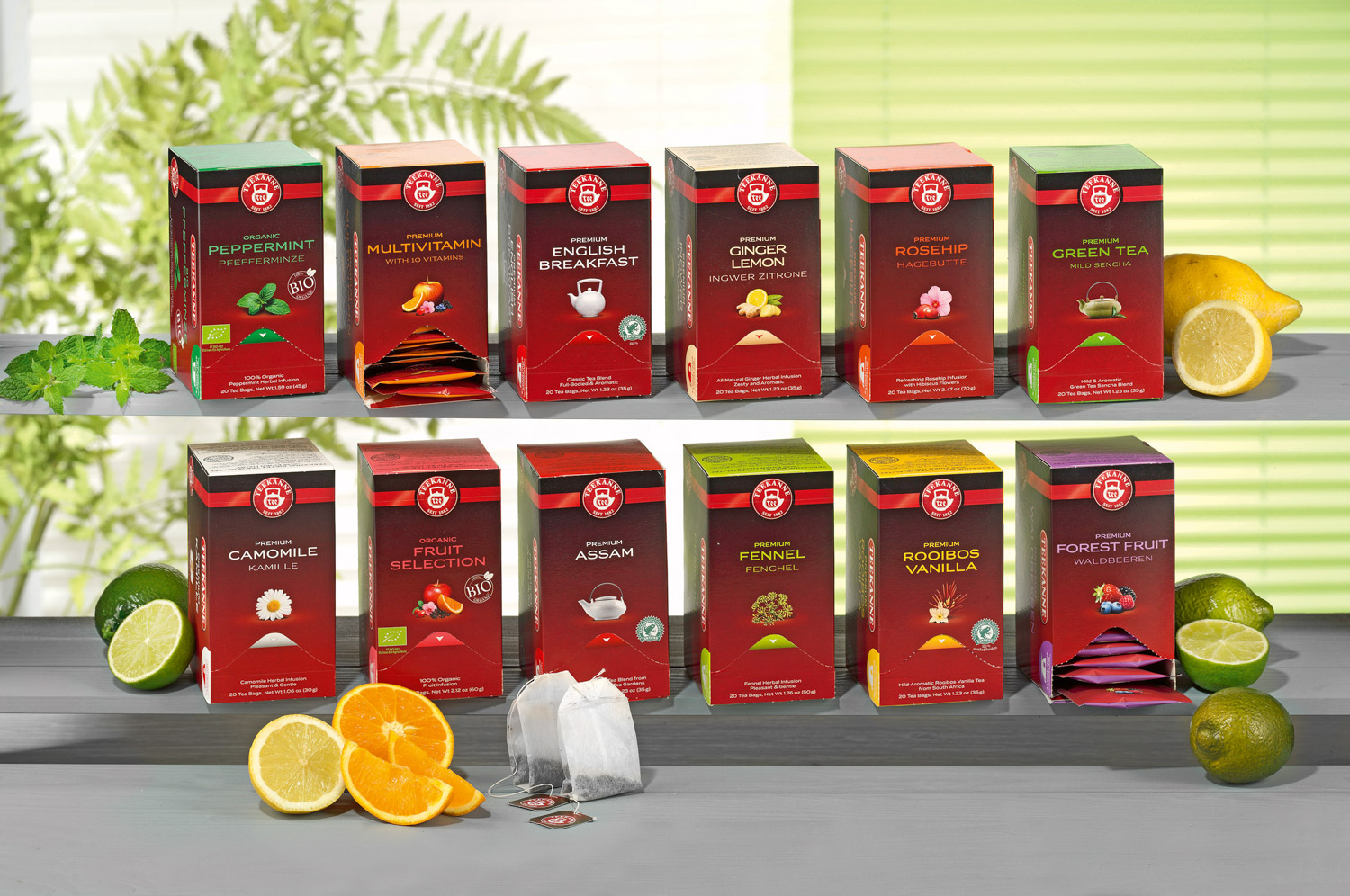 Teekanne Bergkräuter Premium BIO-Sortiment Inhalt: 20 Beutel