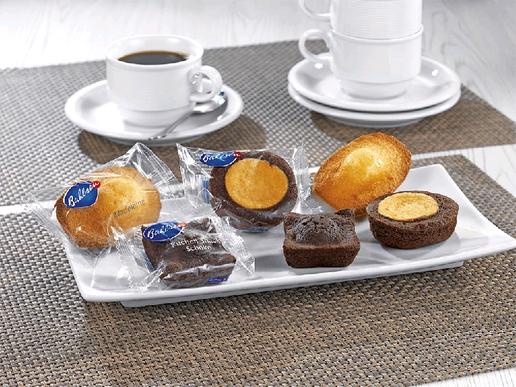 Bahlsen Kuchen Snack Marmor, Inhalt: 55 Stück à 27,5 g  je Karton.