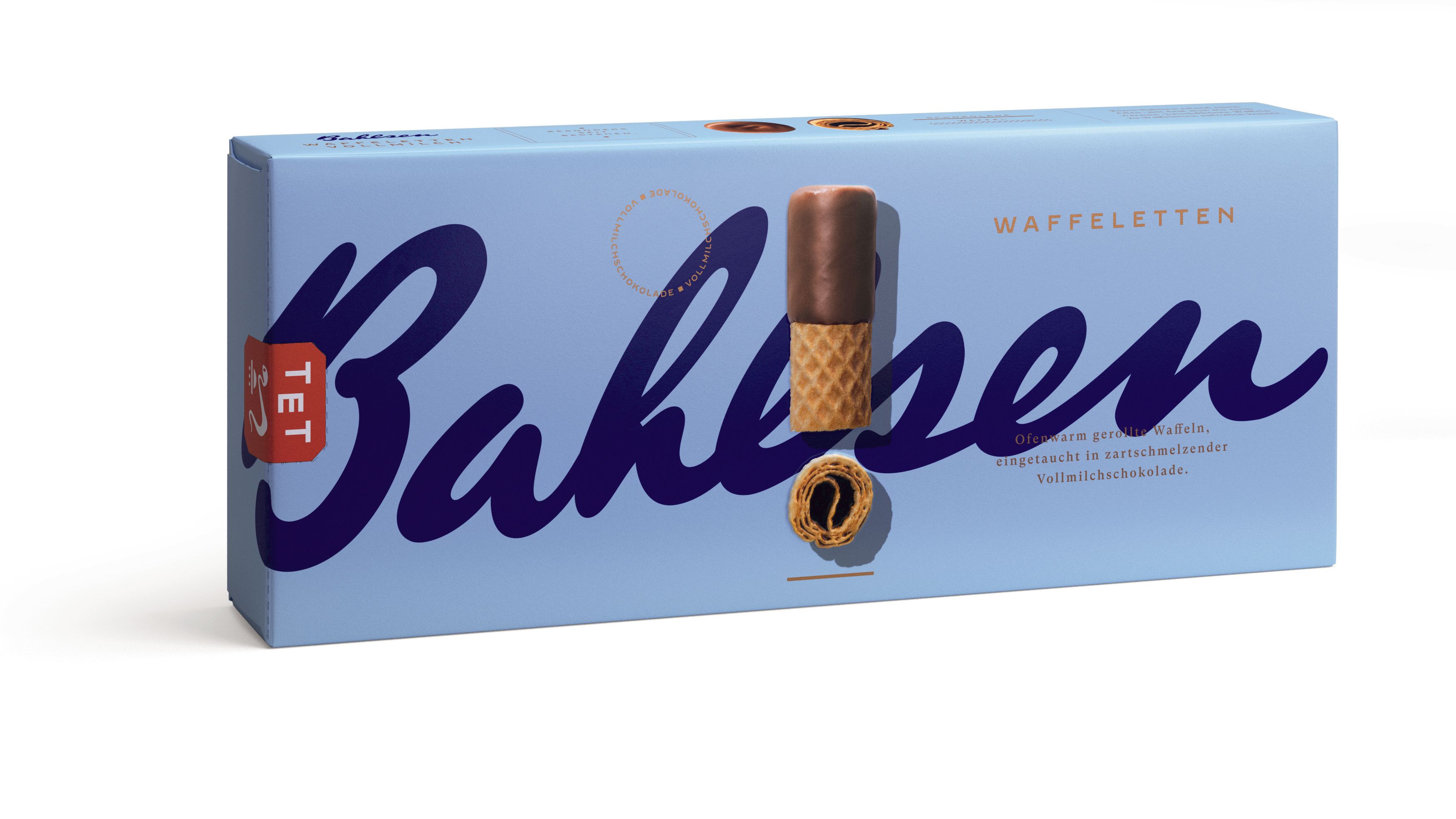 Bahlsen Waffeletten Vollmilchschokolade 100G