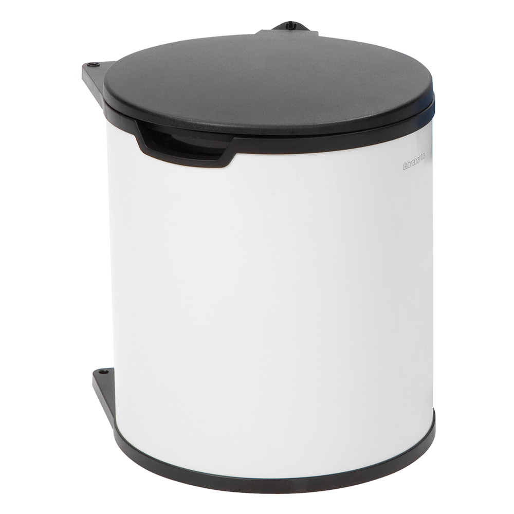 Brabantia Einbaueimer Built-in Bin 15 L rechteckig mit Kunststoffeinsatz White
