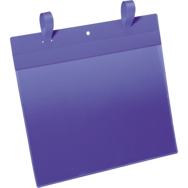 DURABLE Sichttasche DIN A4 quer Polypropylen blau 50 St./Pack.